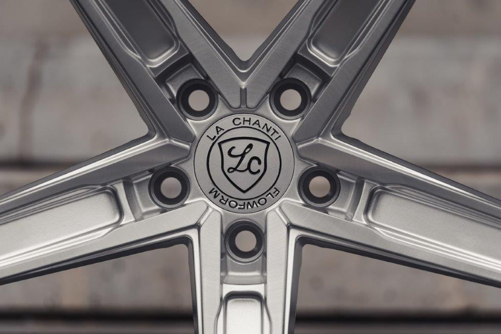 La Chanti LC-P8 20" 9J ET35 + 10,5J ET40 5x114,3 Brushed Silver - obrazek 5