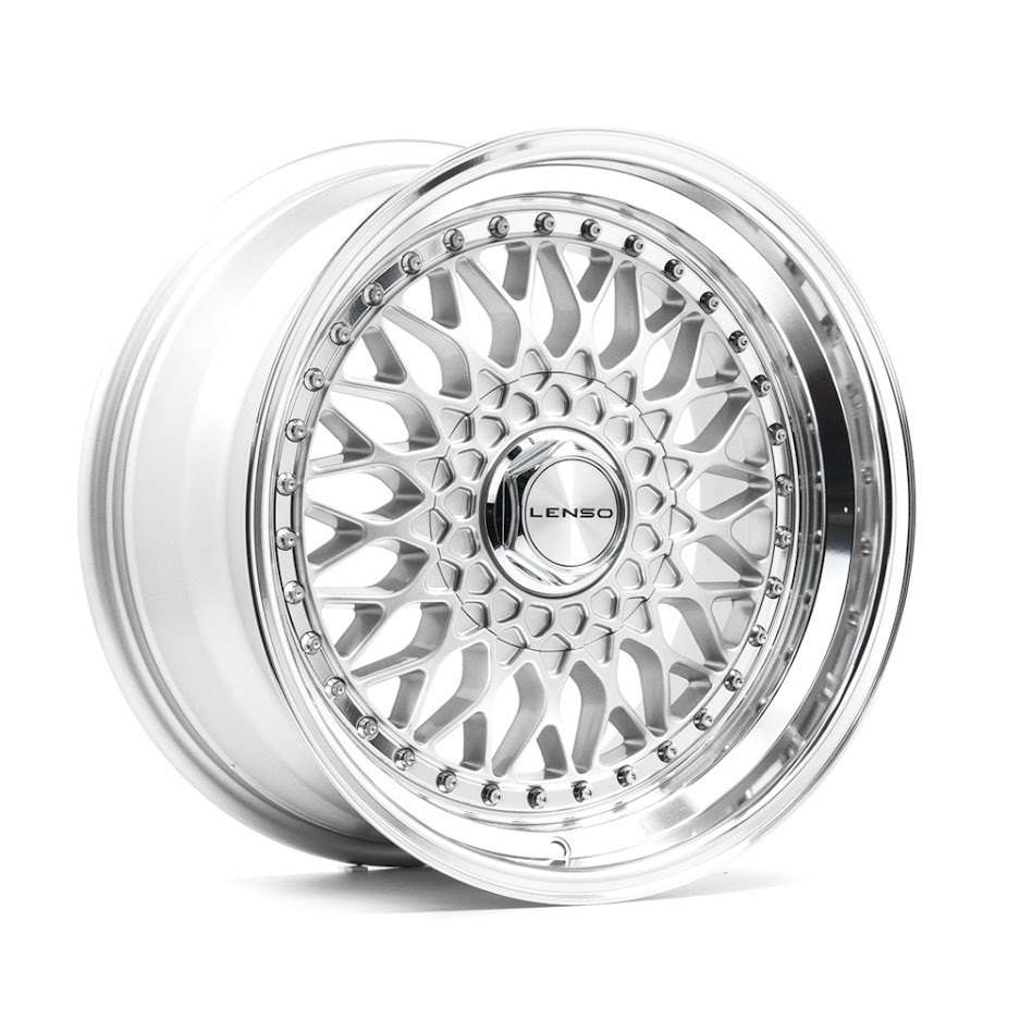Lenso BSX 16" 7,5J ET25 4x98-4x114,3 Silver & Mirror Dish