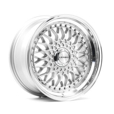 Lenso BSX 16" 7,5J ET35 4x98-4x114,3 Silver & Mirror Dish