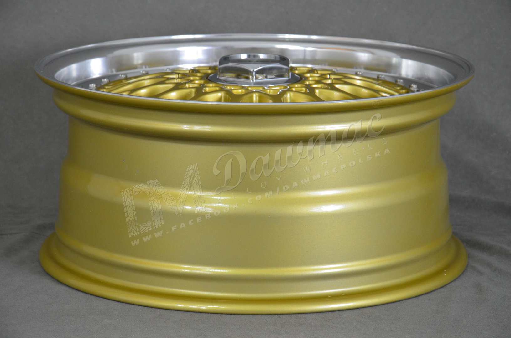 Lenso BSX 17" 7,5J ET20 5x98-5x120 Gold & Mirror Dish - obrazek 8