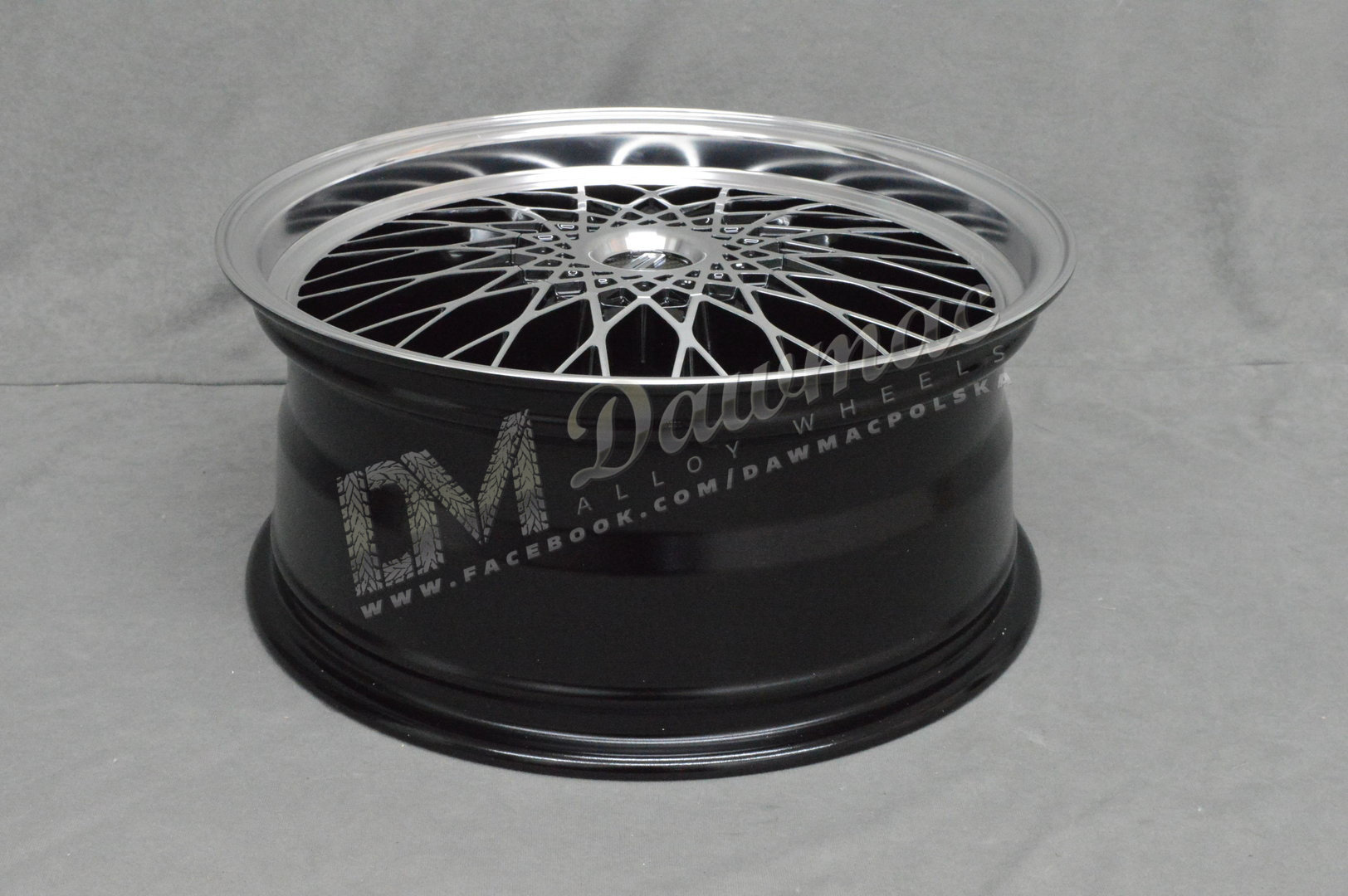 Lenso Eagle 3 17" 7,5J ET35 5x98-5x120 Black Polished & Mirror Dish - obrazek 6