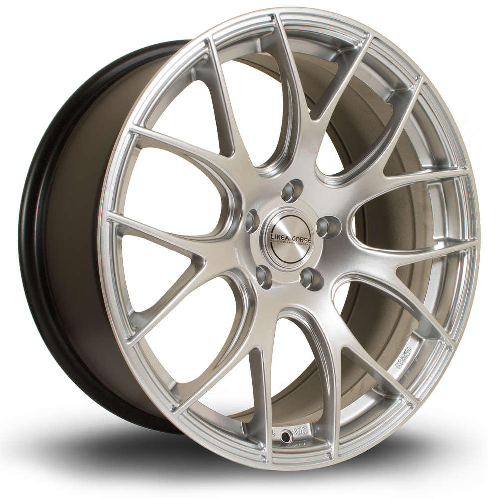 Linea Corse LC818 19" 10J ET38 5x100 HSilver