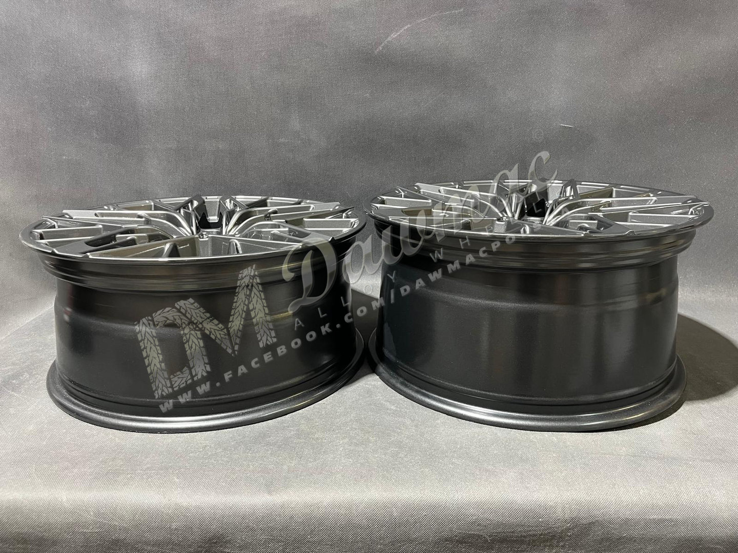 MESO 19" 8,5J ET33 + 9,5J ET37 5x120 Gunmetal - obrazek 5