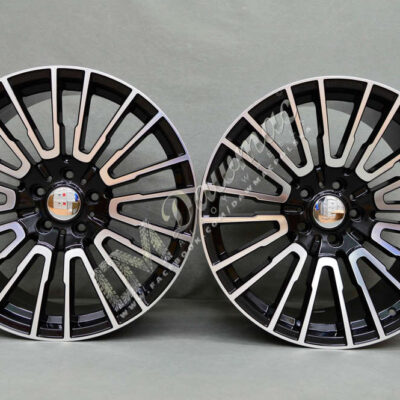 MODEL:1242 20'' 8,5J ET40 + 10J ET45 5x120 Gloss Black Machined