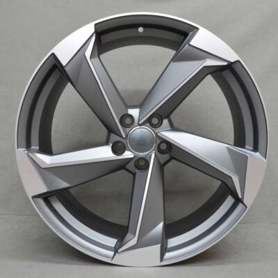 MODEL:5627 21'' 9,5J ET35 5x112 Matt Dark Grey Polished