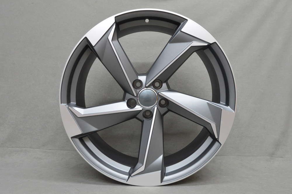 MODEL:5627 21'' 9,5J ET35 5x112 Matt Dark Grey Polished