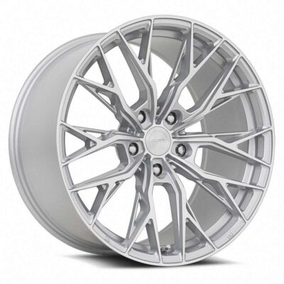 MRR GF5 18" 8,5J ET30-ET45 5x112-5x120,65 Silver Machined