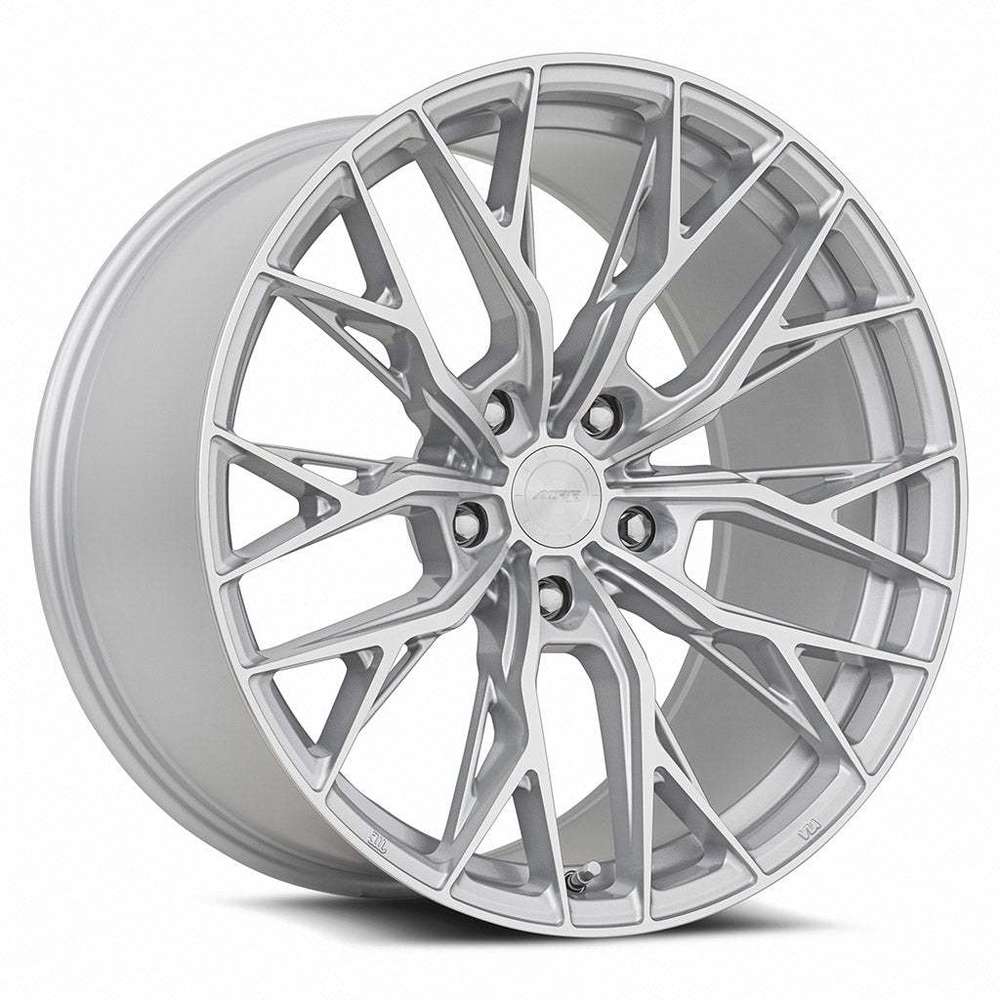 MRR GF5 18" 9,5J ET30-ET45 5x112-5x120,65 Silver Machined