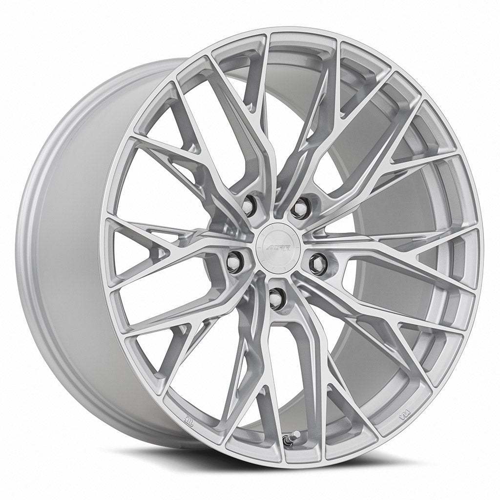 MRR GF5 20" 10J ET20-ET45 5x112-5x120,65 Silver Machined - obrazek 2