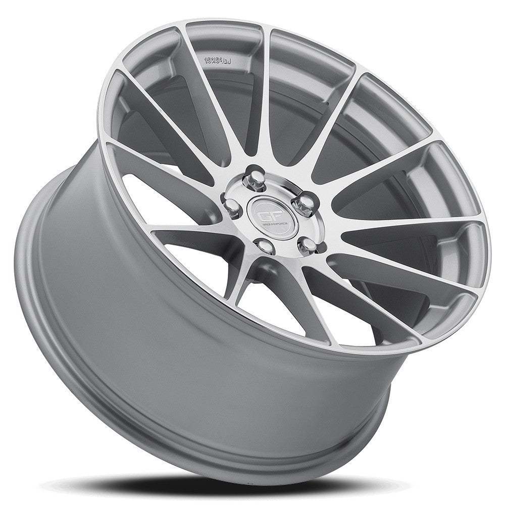 MRR GF6 19" 10,5J ET15-ET45 5x112-5x120,65 Silver Machined - obrazek 3