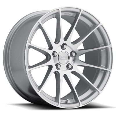 MRR GF6 19" 8,5J ET12-ET40 5x112-5x120,65 Silver Machined