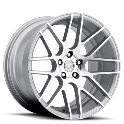 MRR GF7 20" 9J ET15-ET45 5x112-5x120,65 Silver Machined