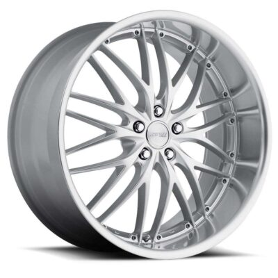 MRR GT1 18" 9,5J ET24-ET45 5x112-5x120,65 Hyper Silver Machined Lip
