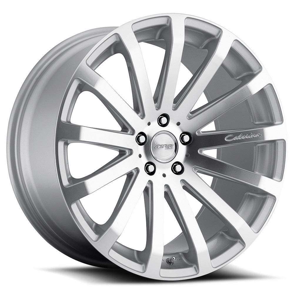 MRR HR9 20" 8,5J ET20-ET45 5x112-5x120,65 Silver Machined