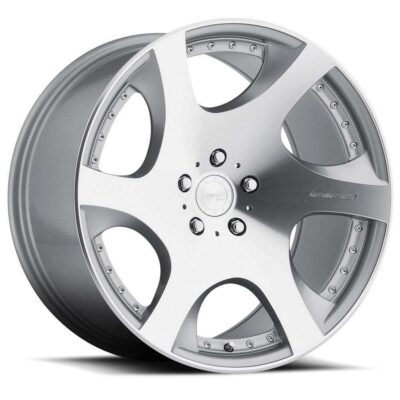 MRR VP3 20" 9J ET15-ET45 5x112-5x120,65 Silver Machined