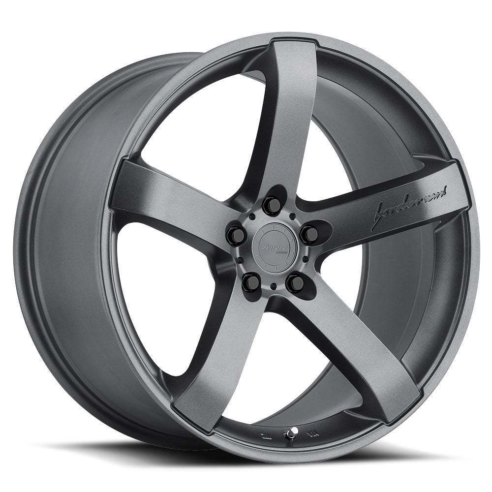 MRR VP5 19" 8,5J ET20-ET45 5x112-5x120,65 Gun Metal - obrazek 2