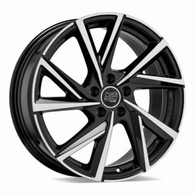 MSW 80-5 19" 7,5J ET40 5x112 Gloss Black Full Polished