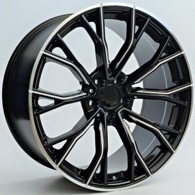Model: 0268 19" 9,5J ET38 5x112 Black Milling