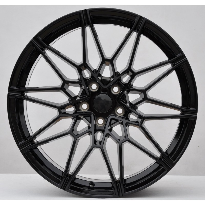 Model: 0293 B 20" 8,5J ET35 + 9,5J ET40 5x120 Gloss Black - obrazek 2