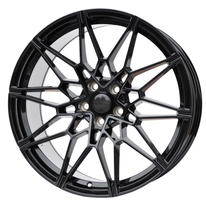 Model: 0293 B 20" 8,5J ET35 + 9,5J ET40 5x120 Gloss Black - obrazek 4