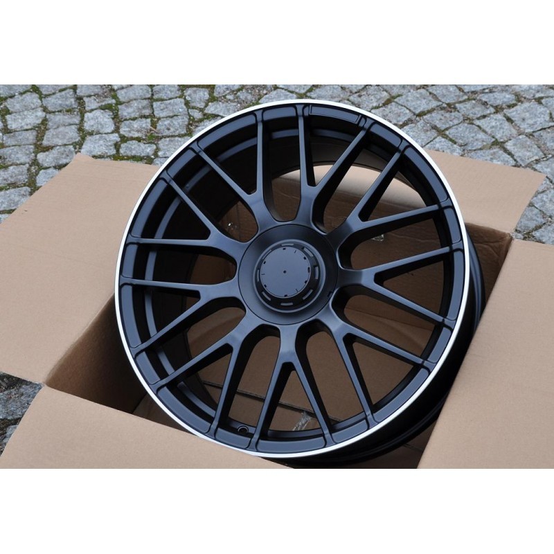 Model: 1268 19" 8J ET45 + 9J ET52 5x112 Matt Black - obrazek 5