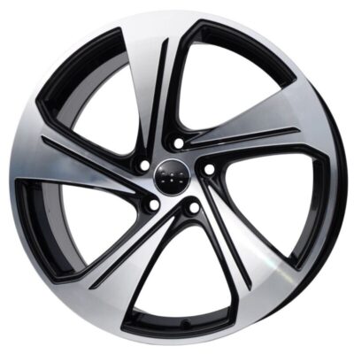 Model 1270 18" 8J ET46 5x112 Black Front Polished