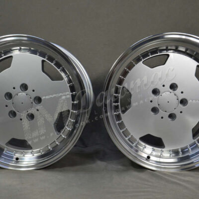 Model: 1781 17" 8J ET25 + 9,5J ET25 5x112 Silver Polished