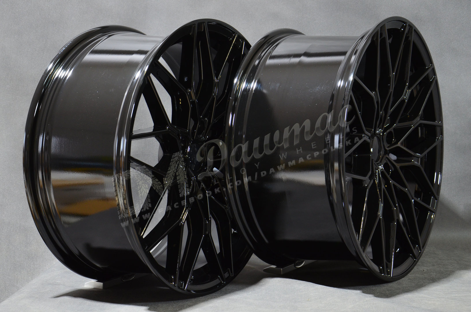 Model: 292 20" 8,5J ET35 + 9,5J ET38 5x120 Black - obrazek 5