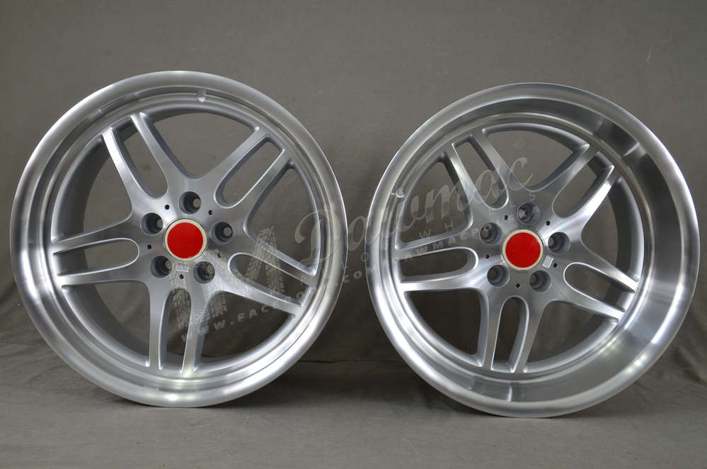 Model: 506 19" 8,5J ET15 + 10J ET20 5x120 Silver Machine Face