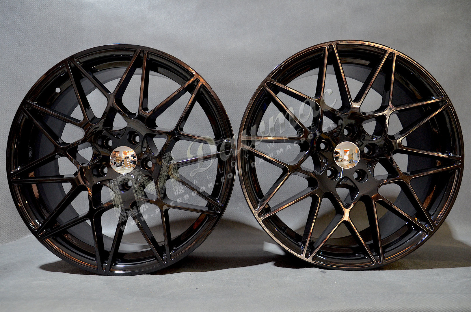 Model: 5167 19" 8,5J ET35 + 9,5J ET40 5x120 Gloss Black - obrazek 2