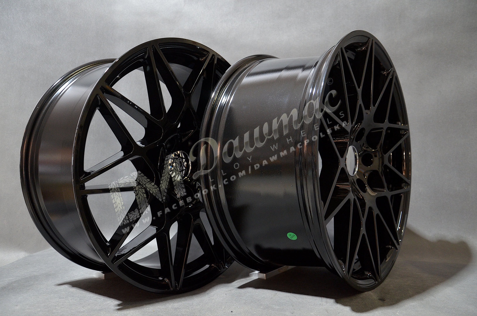 Model: 5167 20" 8,5J ET35 + 9,5J ET38 5x120 Gloss Black - obrazek 4