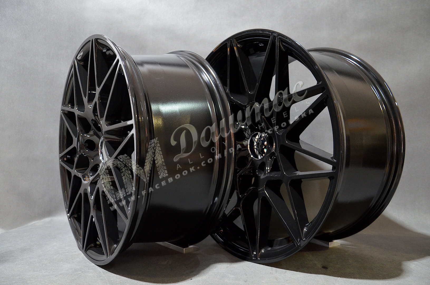 Model: 5167 20" 8,5J ET35 + 9,5J ET38 5x120 Gloss Black - obrazek 5