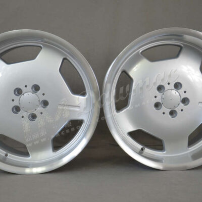 Model: 5270 18" 8J ET35 + 9J ET30 5x112 Silver Machined Lip