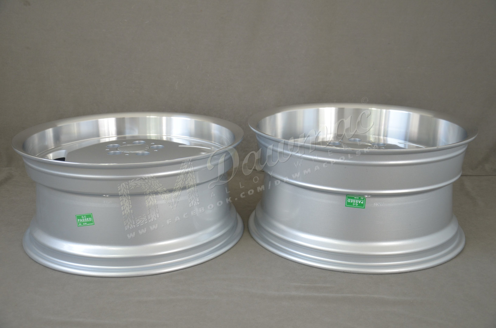 Model: 5270 18" 8J ET35 + 9J ET30 5x112 Silver Machined Lip - obrazek 7