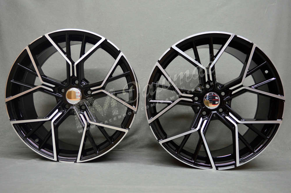 Model: 5602 20" 8,5J ET35 + 9,5J ET40 5x120 Gloss Black Polished