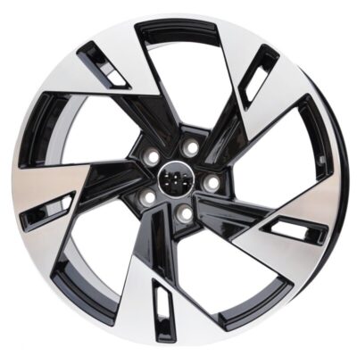 Model 5640 18" 8J ET39 5x112 Black Front Polished