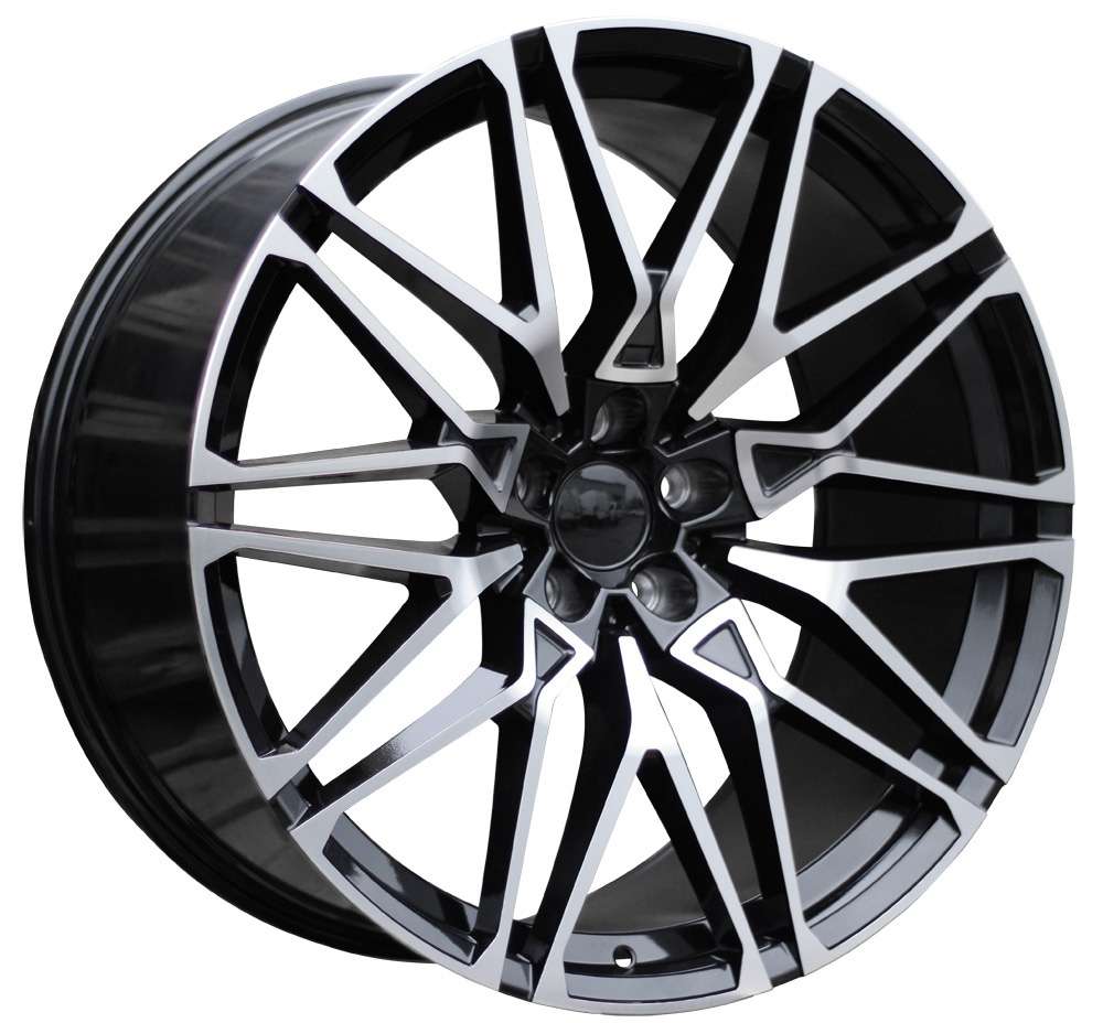 Model: 5771 21" 10J ET32 + 11J ET37 5x112 Gloss Black Polished