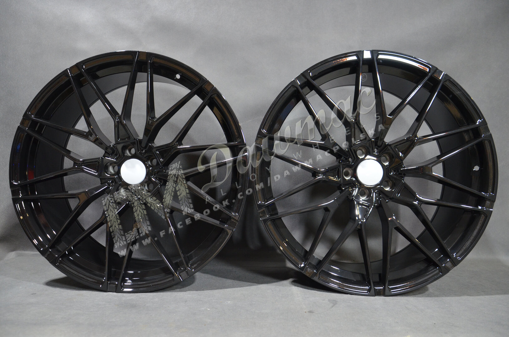 Model: 5771 21" 9,5J ET37 + 10,5J ET43 5x112 BL - obrazek 2