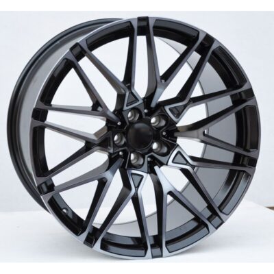 Model: 5771 22" 9,5J ET37 + 10,5J ET43 5x112 Black Tinted Face