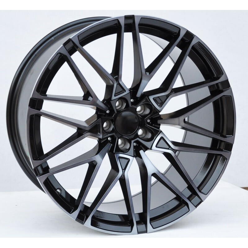 Model: 5771 22" 9,5J ET37 + 10,5J ET43 5x112 Black Tinted Face