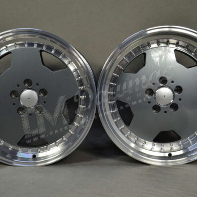 Model: 5852 17" 8J ET25 + 9,5J ET25 5x112 Grey Polished