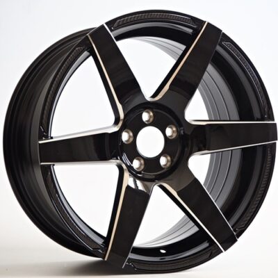 Model: 8944 18" 8,5J ET35 5x100 Black Milling