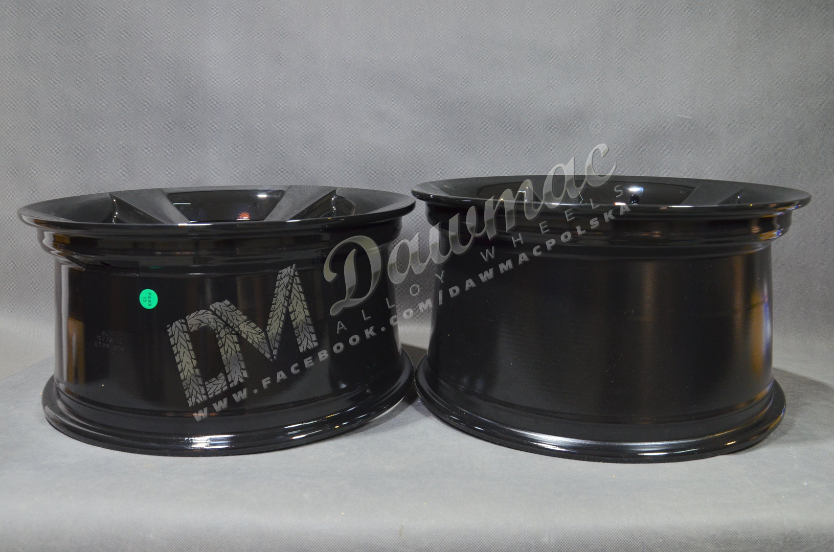 Model: BK086 18" 8,5J ET20 + 9,5J ET14 5x120 Gloss Black - obrazek 6