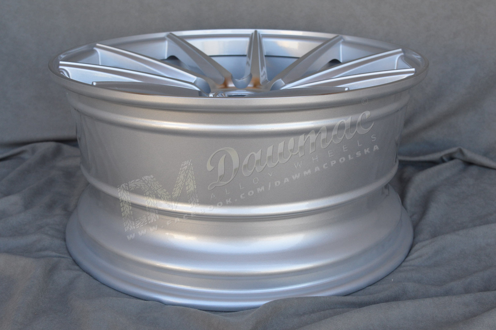 Model: BY1059 19" 8,5J ET30 + 9,5J ET38 5x112 Machined Silver - obrazek 6