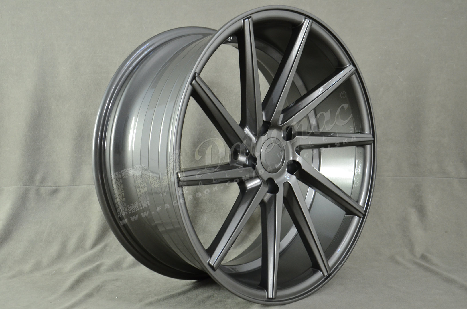 Model: BY1059 19" 8,5J ET35 5x112 Grey - obrazek 3