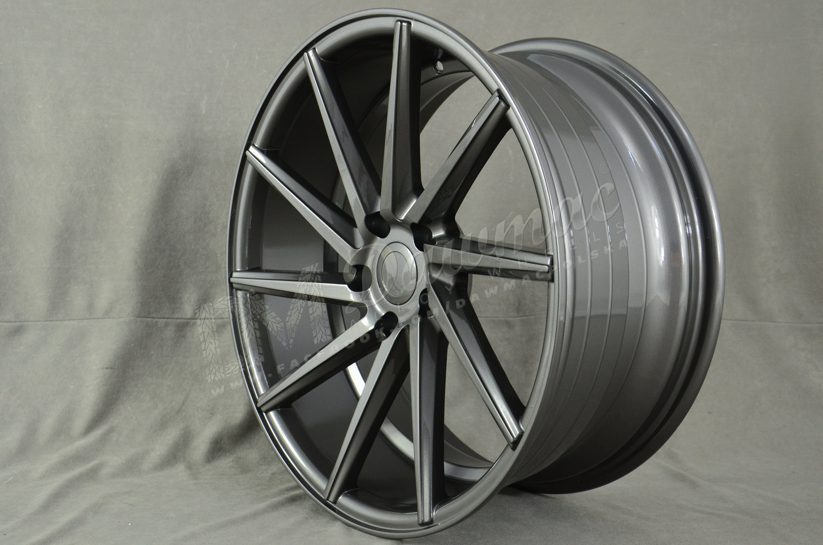 Model: BY1059 19" 8,5J ET35 5x112 Grey - obrazek 4