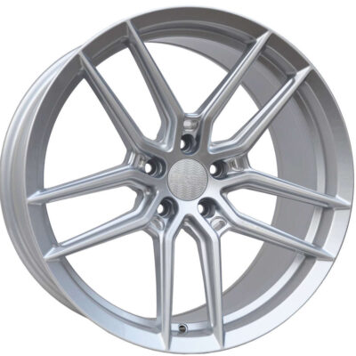 Model: HX037 20" 8,5J ET33 + 10J ET42 5x112 Silver