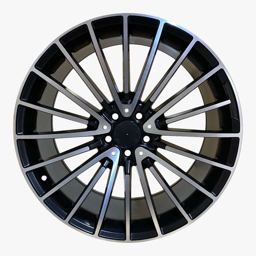 Model: MB17 22" 10,5J ET35 5x112 Black Machined Face