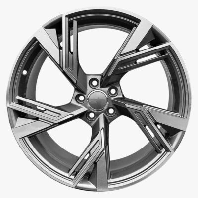 Model: VAG41 20" 9J ET25 5x112 Gun Metal Machined