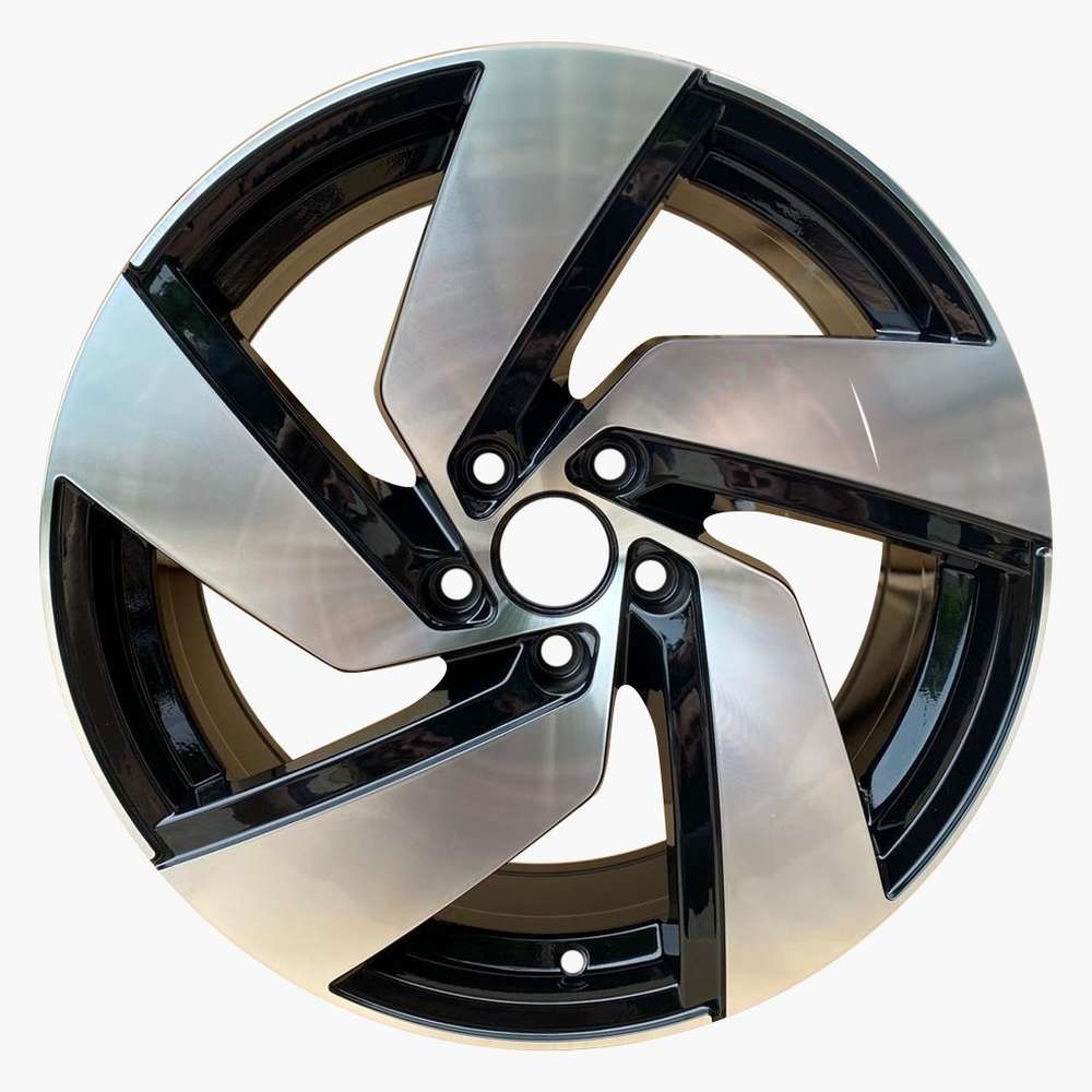Model: VAG46 R 18" 8J ET45 5x112 Gloss Black Machined